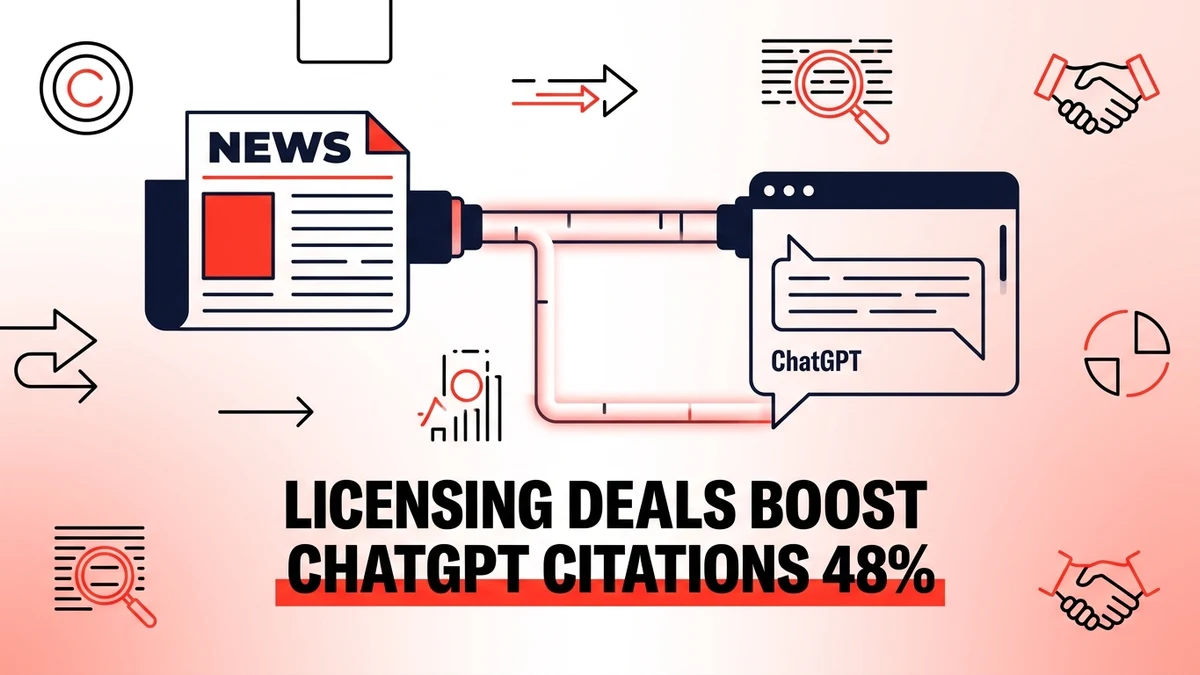 AI Licensing Deals Boost ChatGPT Citations 48%, But Only ChatGPT