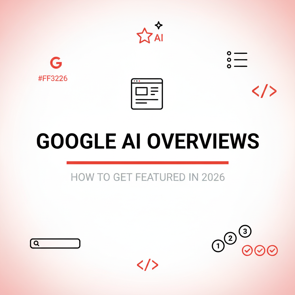 How to Appear in Google AI Overviews: The 2026 Step-by-Step Guide