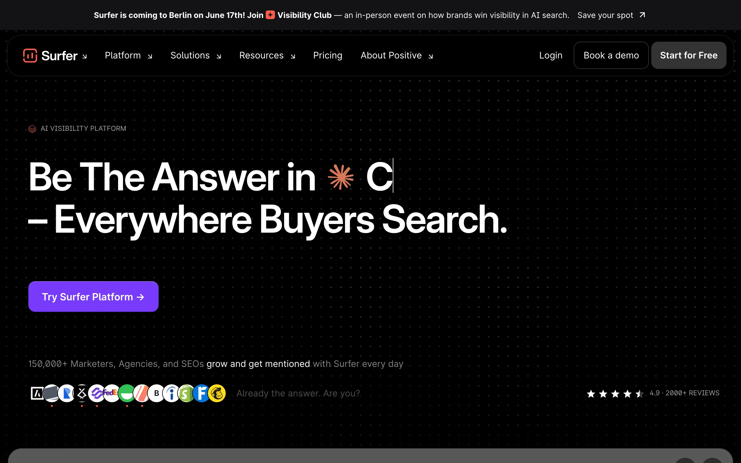 AEO Tools with Surfer SEO