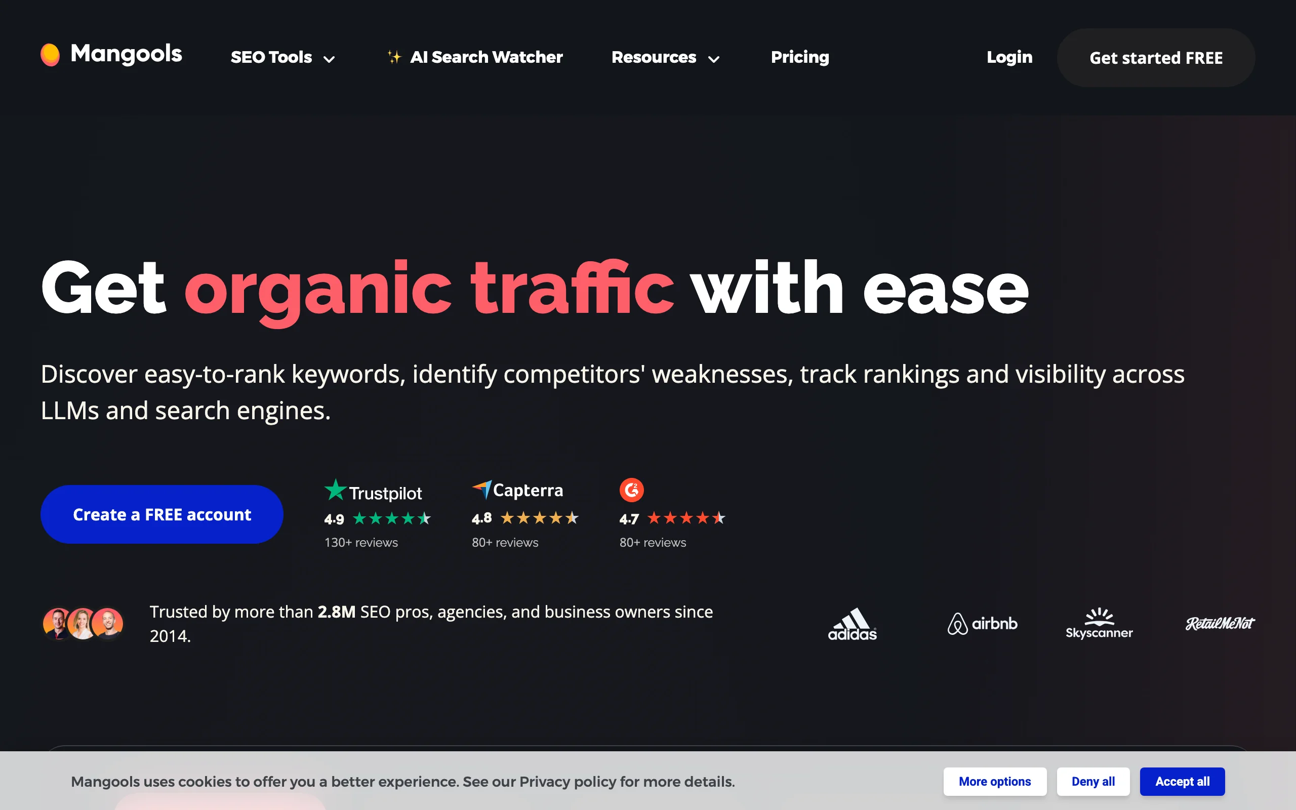AI Citation Tracking Tool: Mangools AI Search Watcher