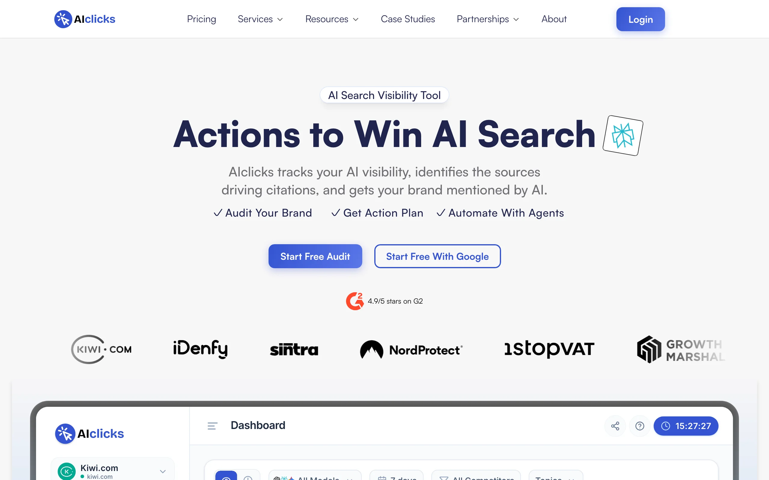 AI SEO Tool with AIclicks