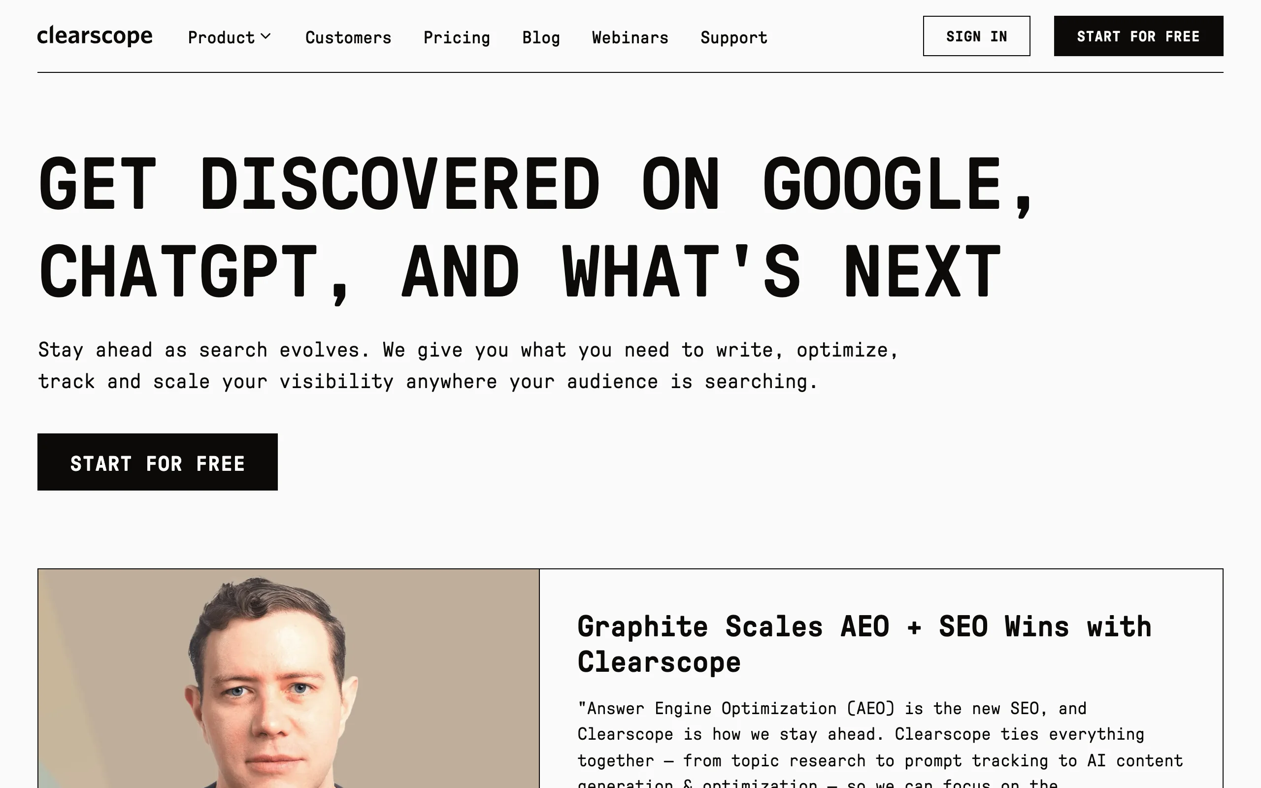 AI SEO Tools with Clearscope