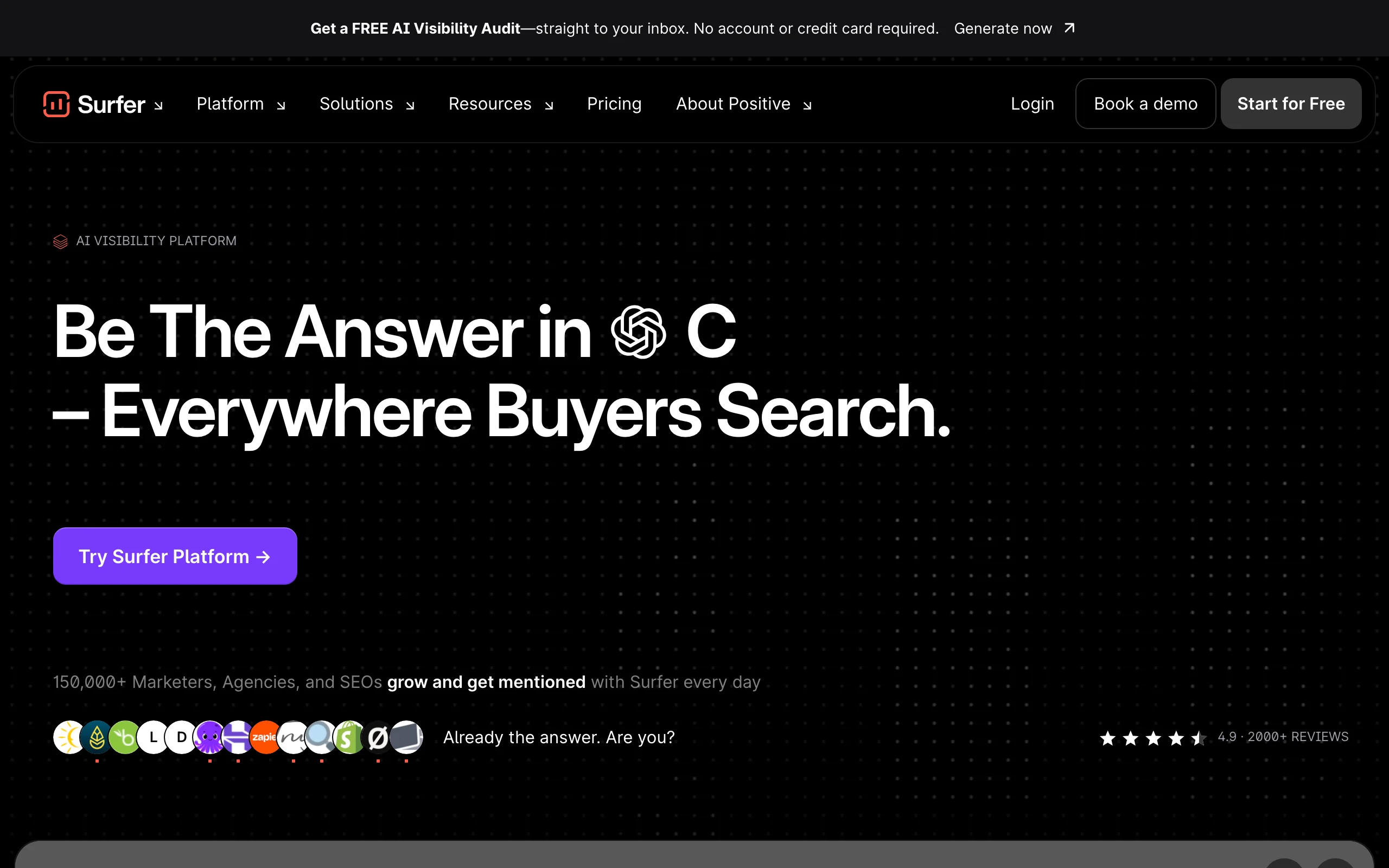 AI SEO Tools with Surfer SEO