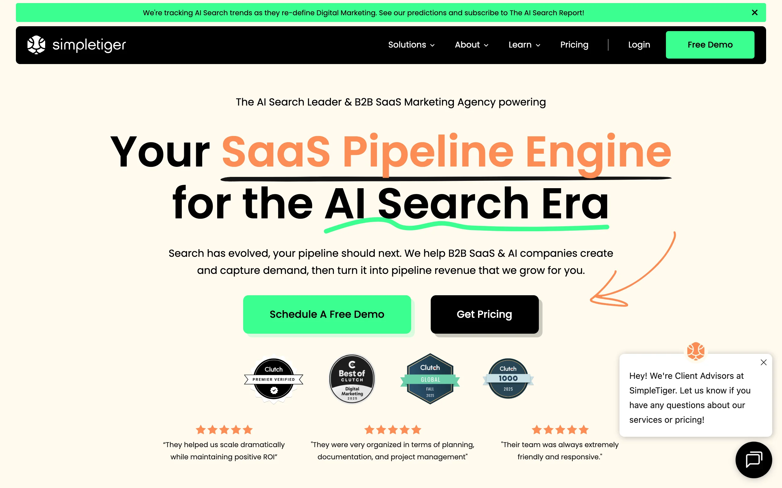 B2B SaaS SEO Agency with SimpleTiger