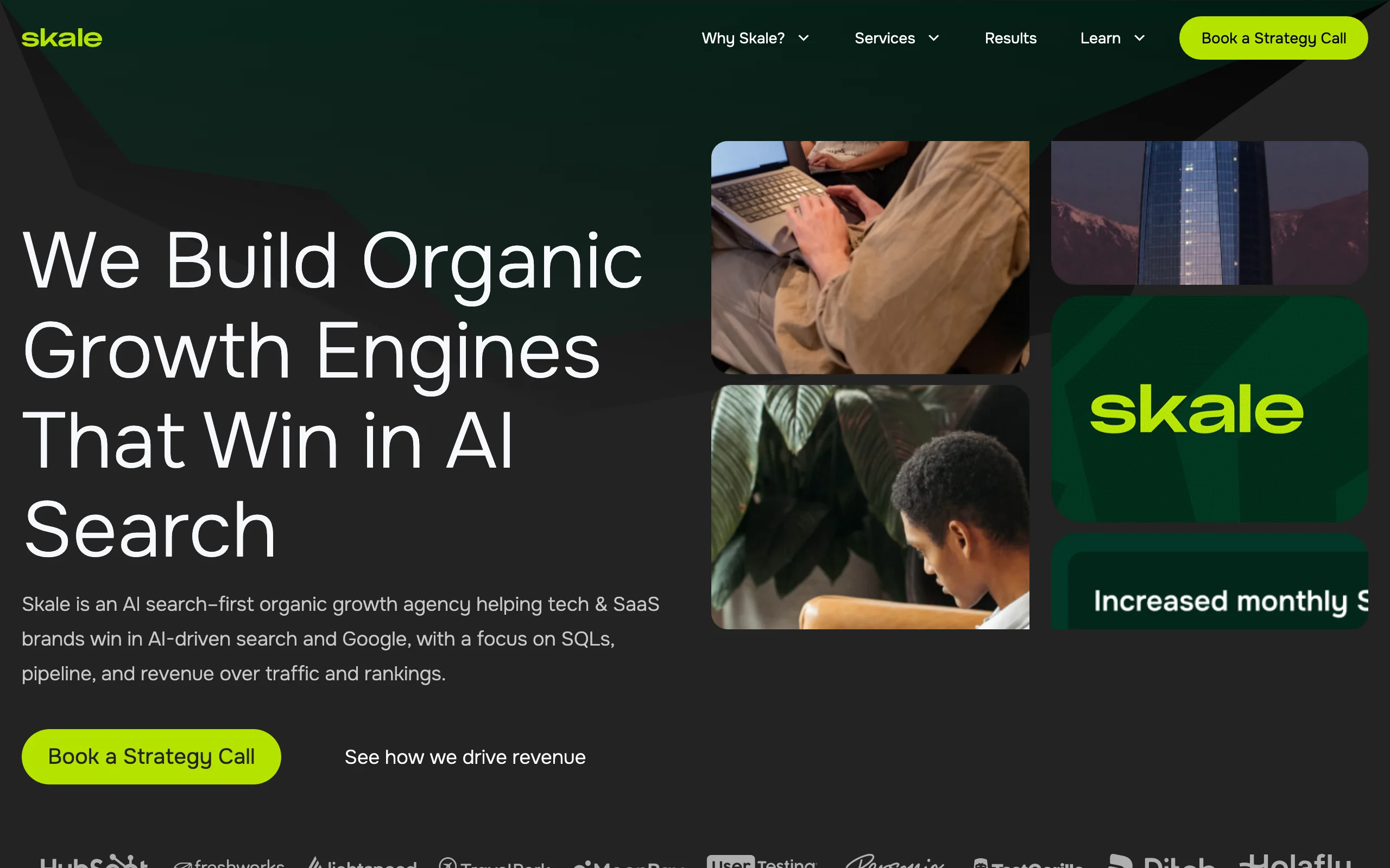 B2B SaaS SEO Agency with Skale