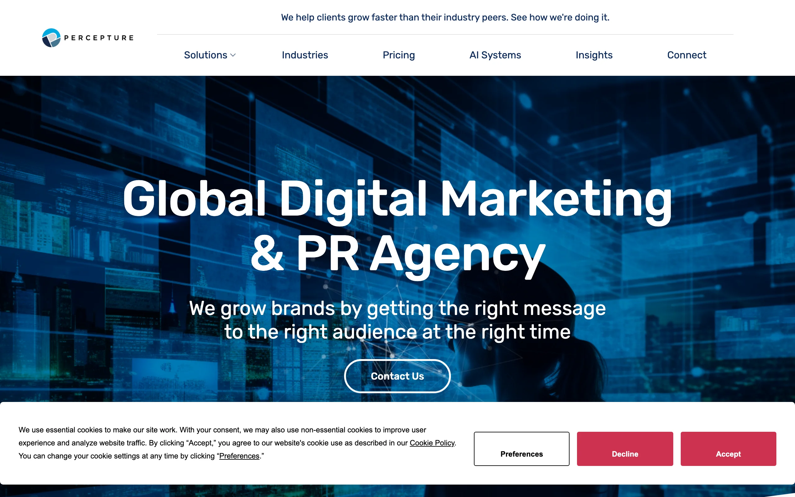 GEO Agency with Percepture