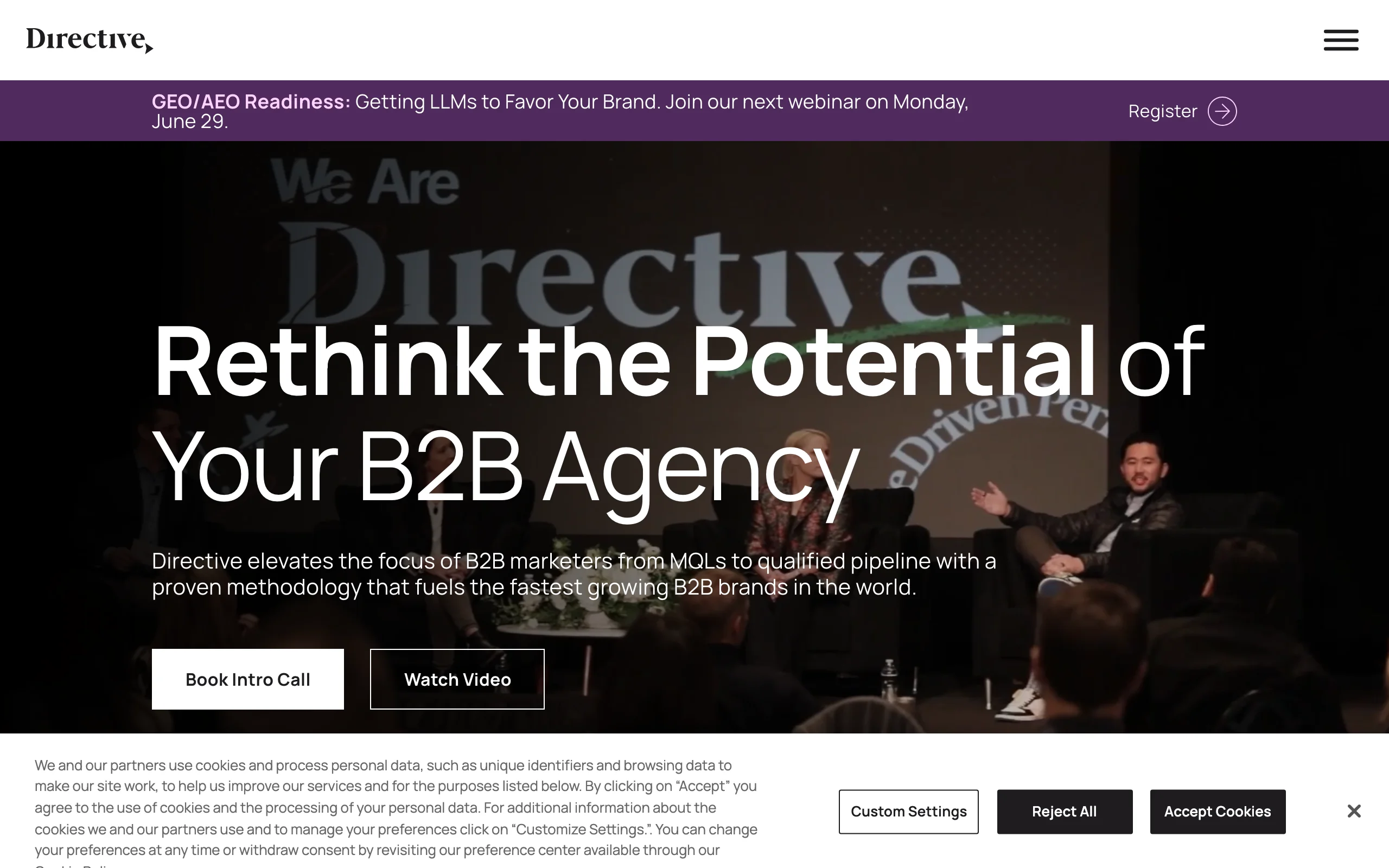 Best GEO Agency for Ecommerce with Directive Consulting