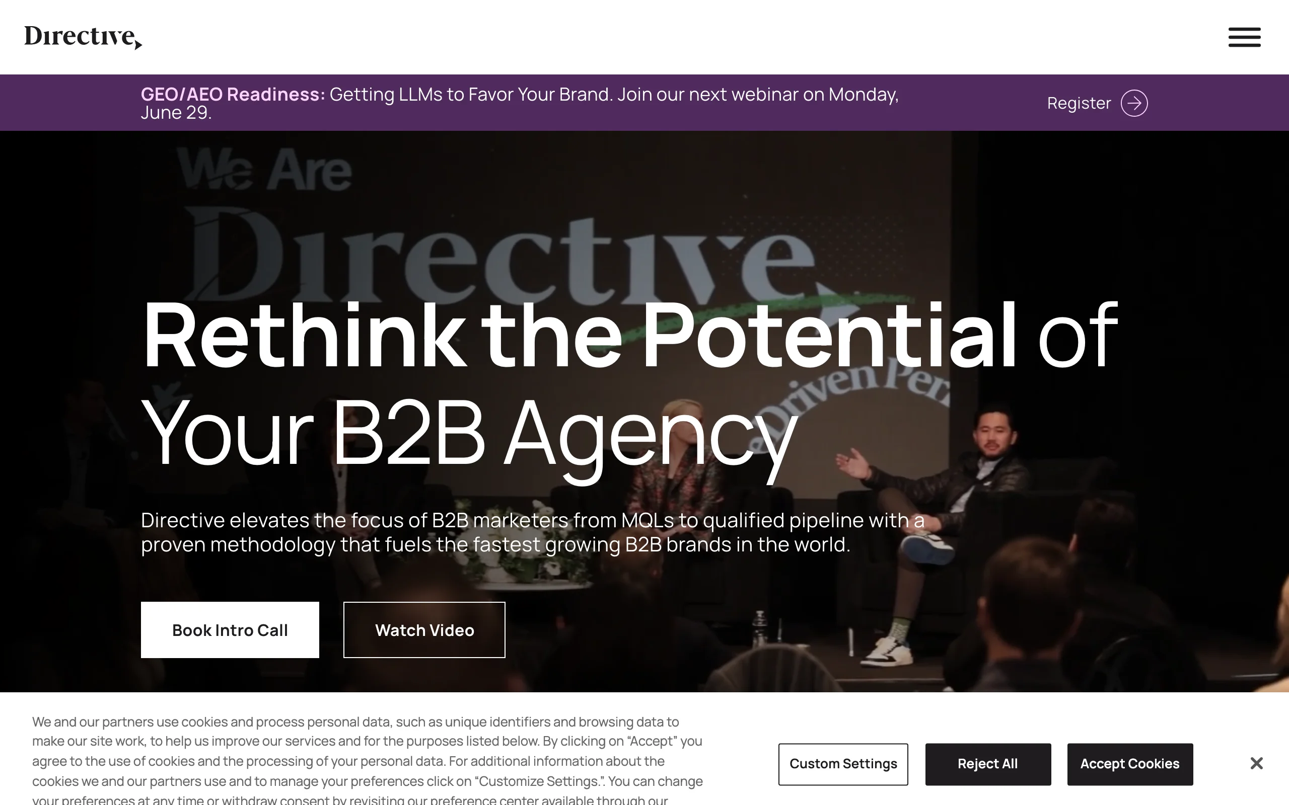Best GEO Agency for SaaS with Directive Consulting