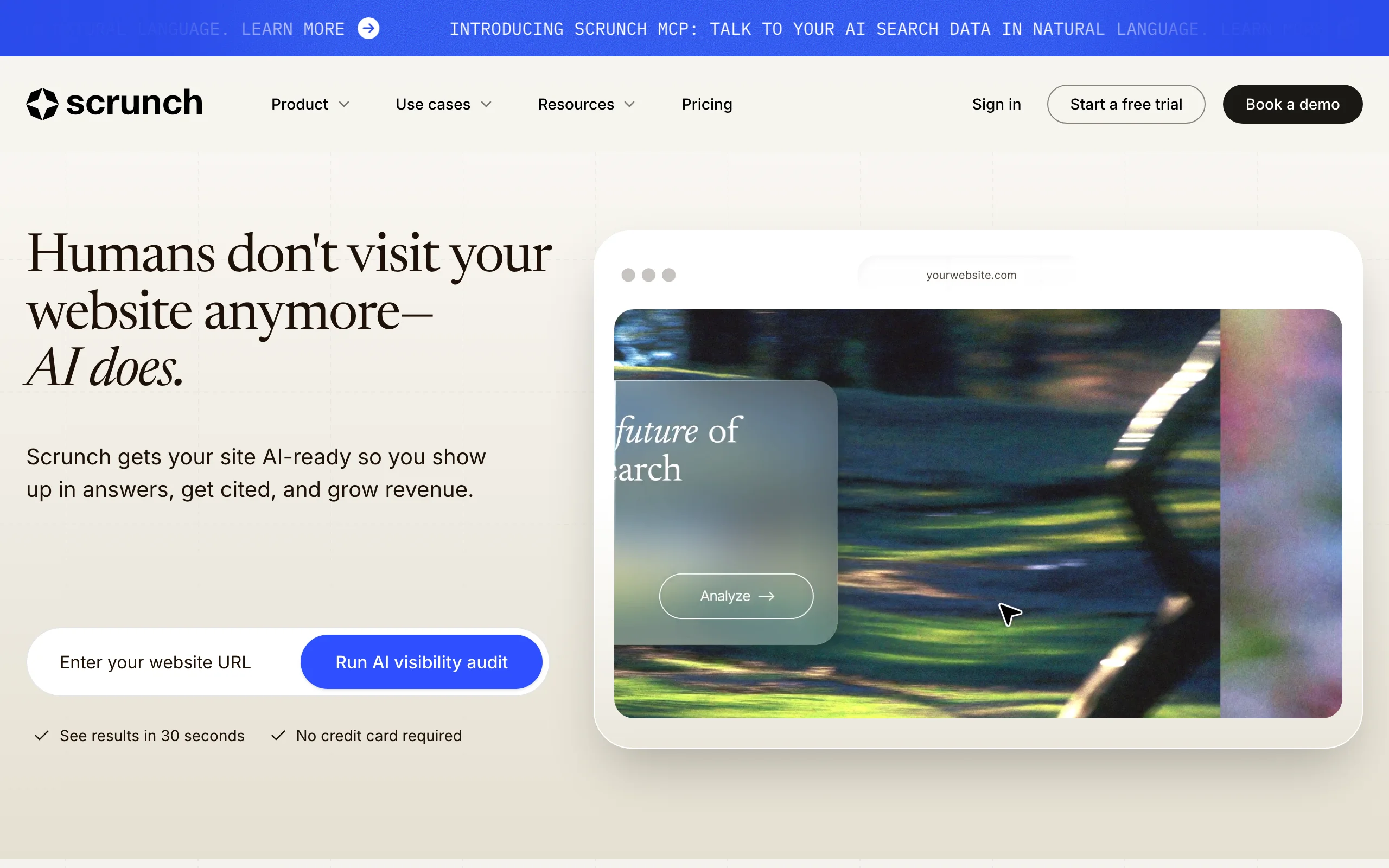 LLMO Tools with Scrunch AI