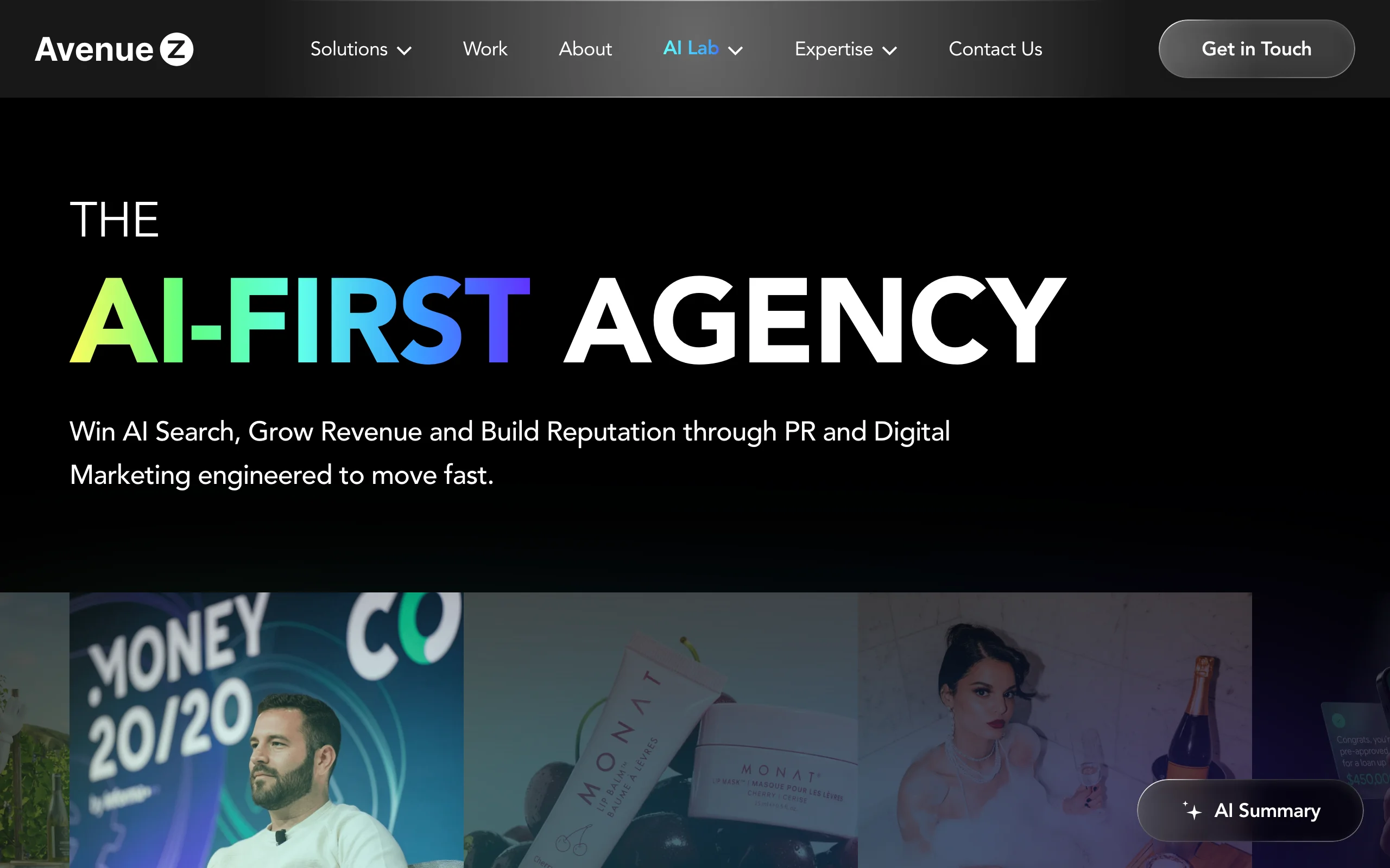 Perplexity SEO Agency with Avenue Z