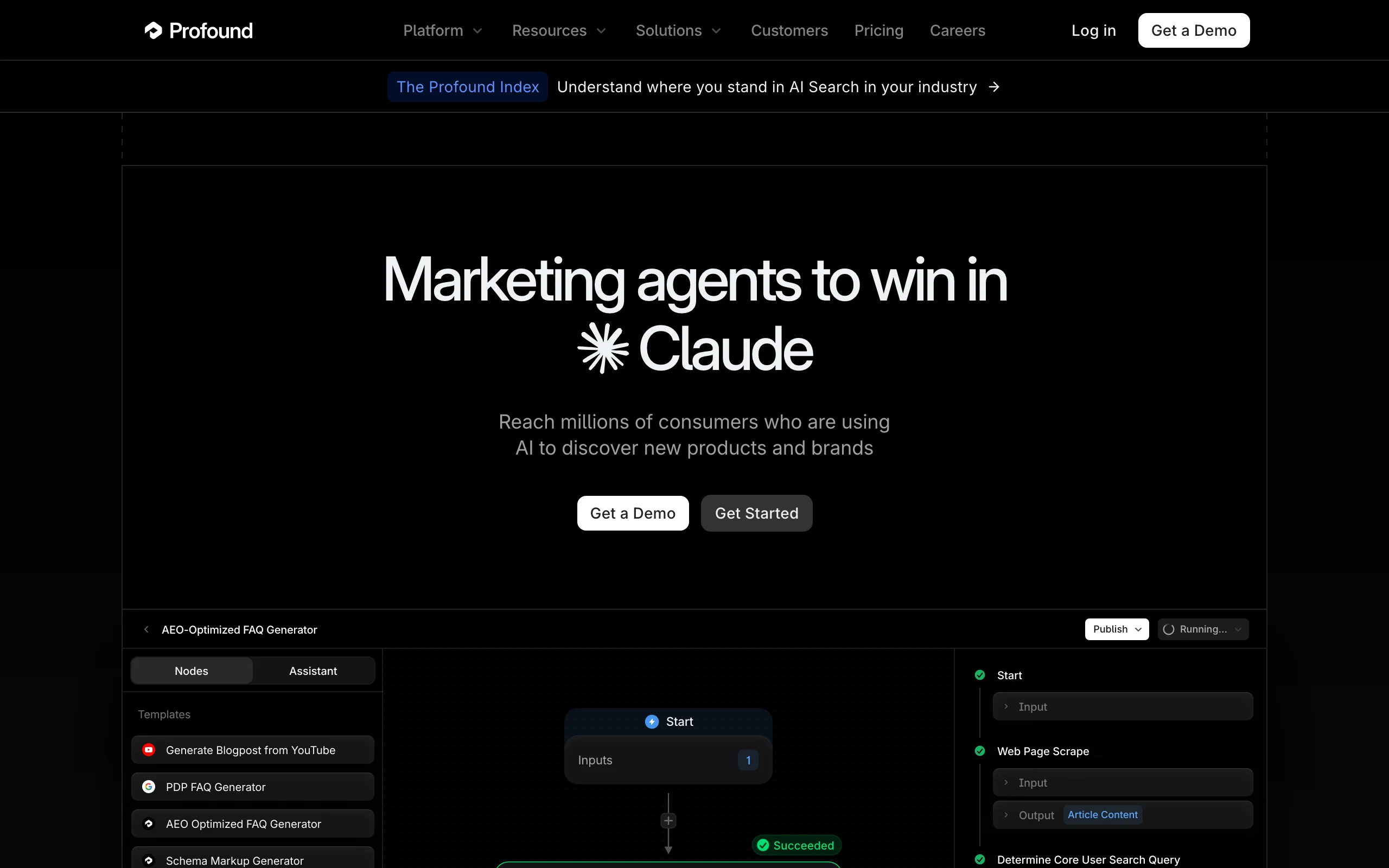 Perplexity SEO Tracking with Profound