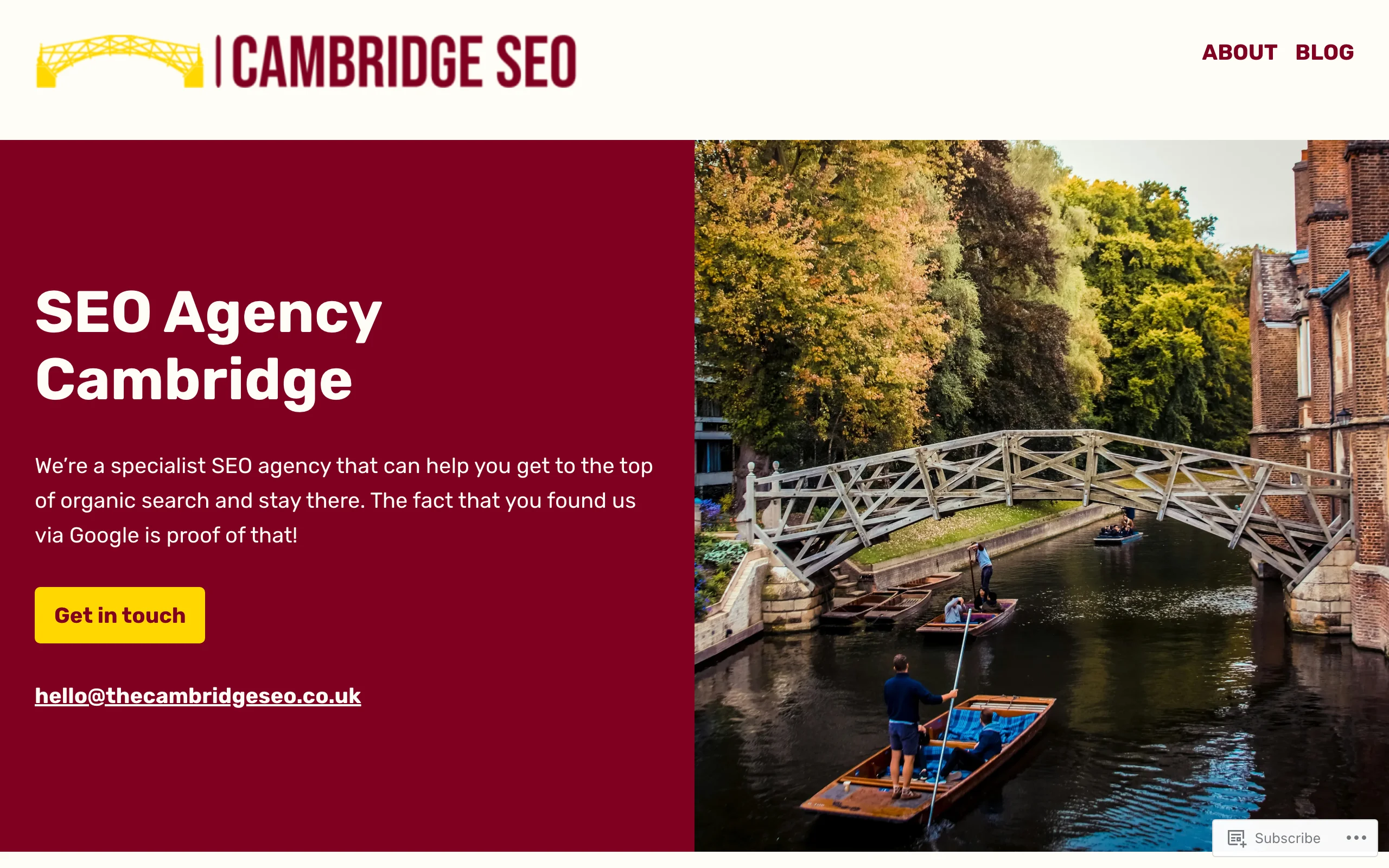 SEO Agency Cambridge with The Cambridge SEO
