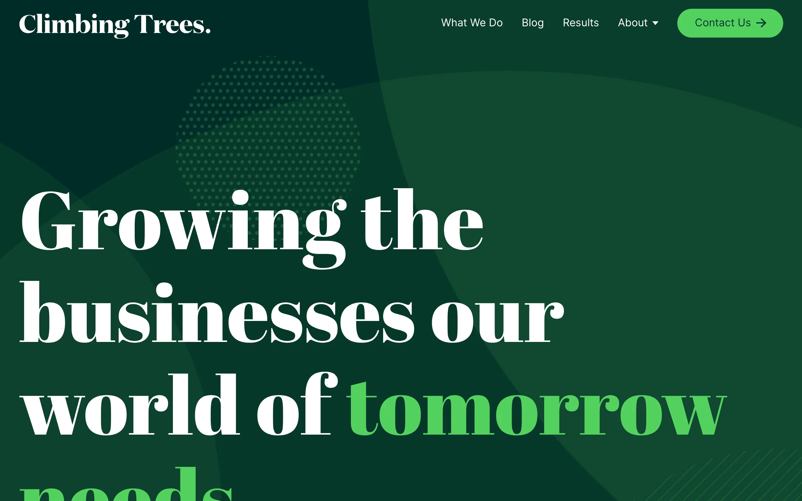 SEO Agency Manchester with Climbing Trees
