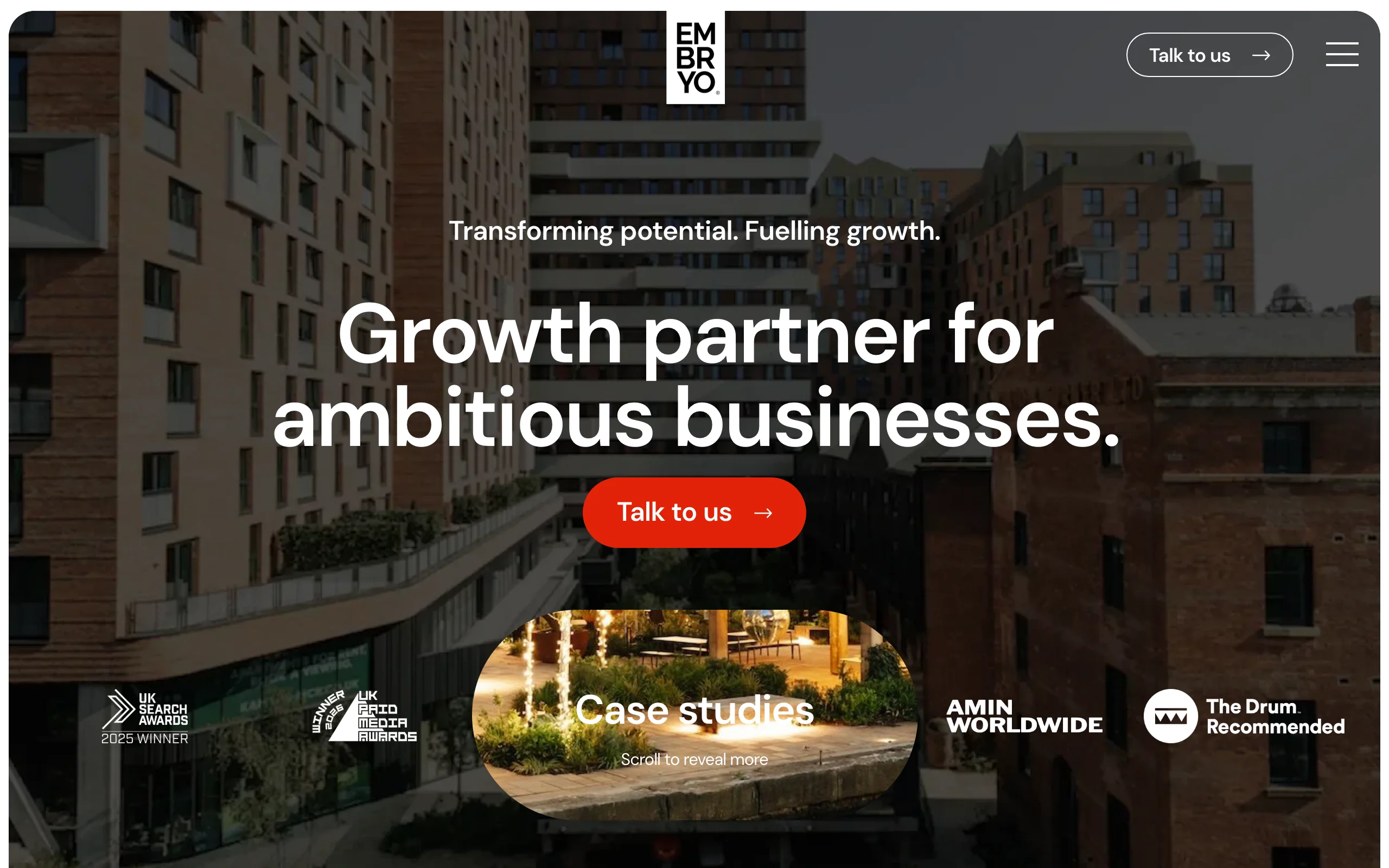 SEO Agency Manchester with Embryo