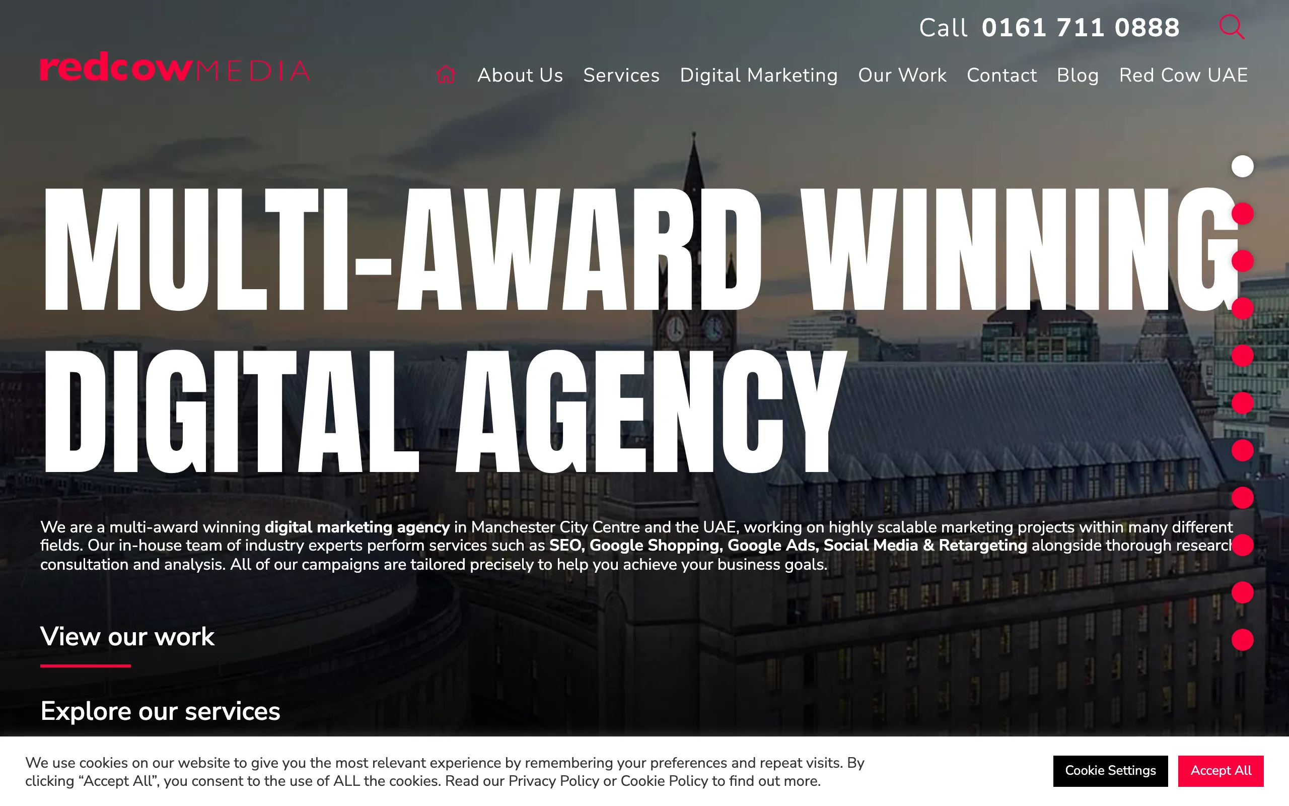 SEO Agency Manchester with Red Cow Media