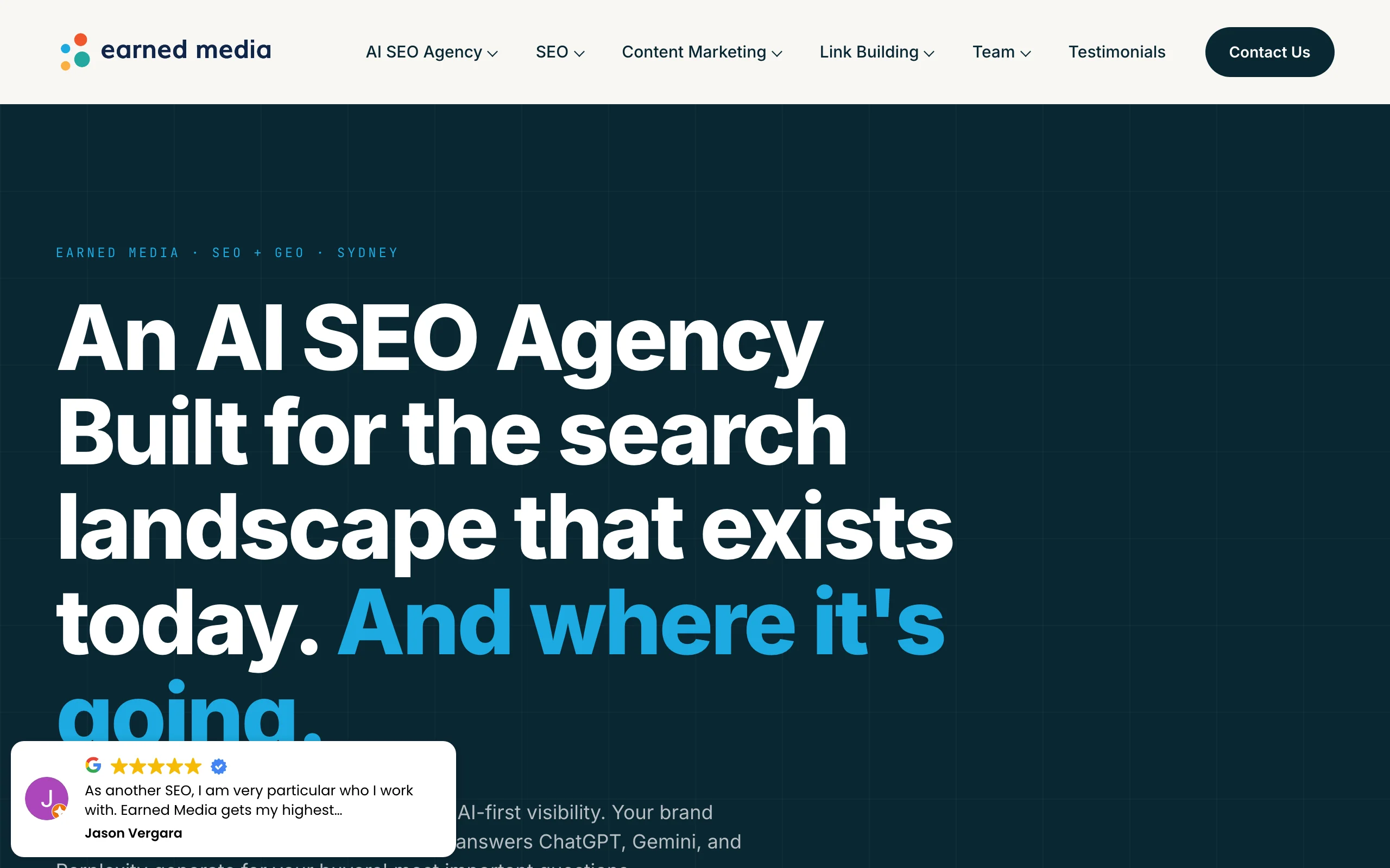 SEO Agency in Melbourne with Earned Media