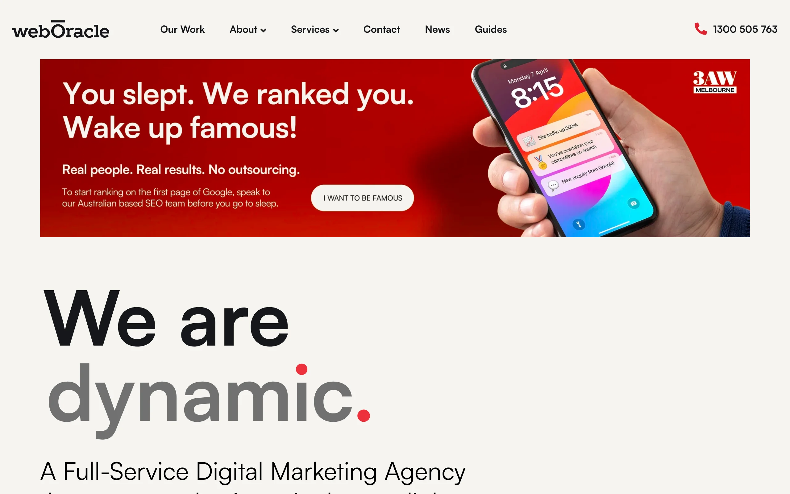 SEO Agency in Melbourne with WebOracle