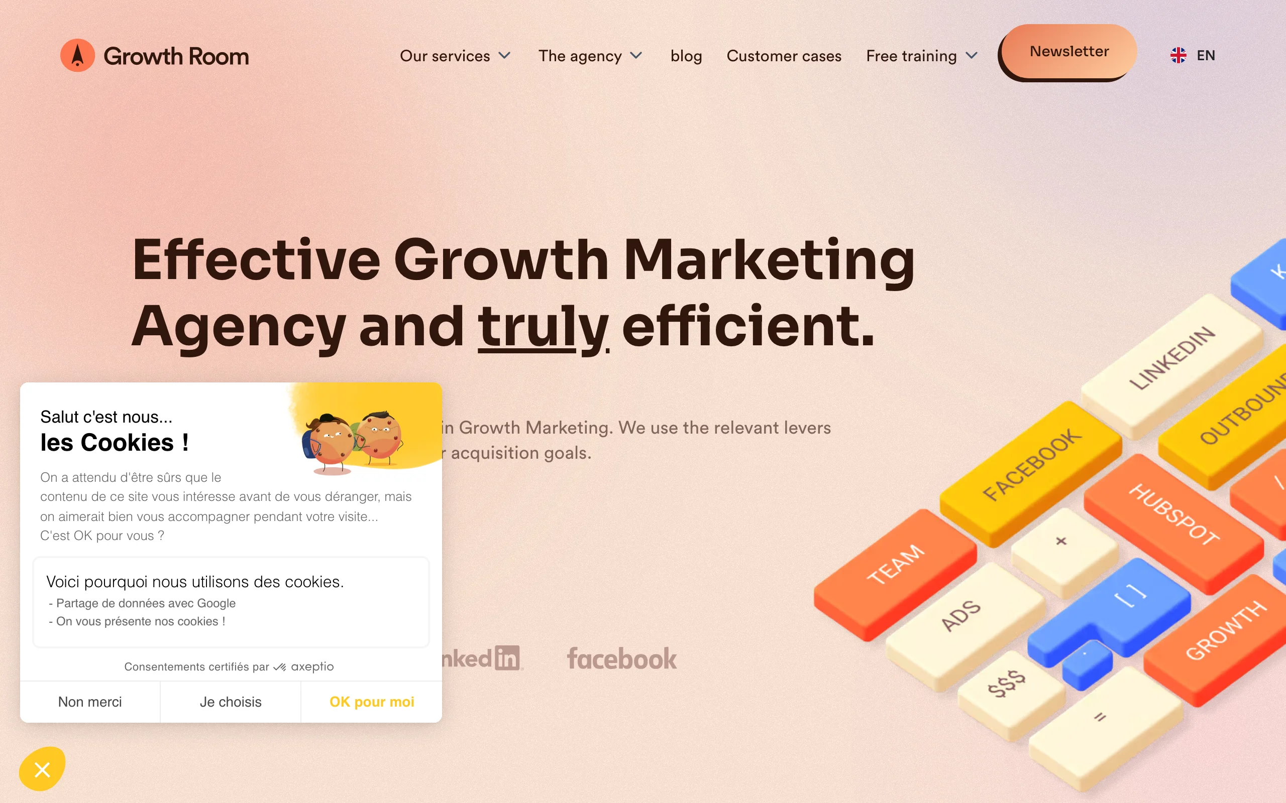 SEO Agency in Paris with Growth Room