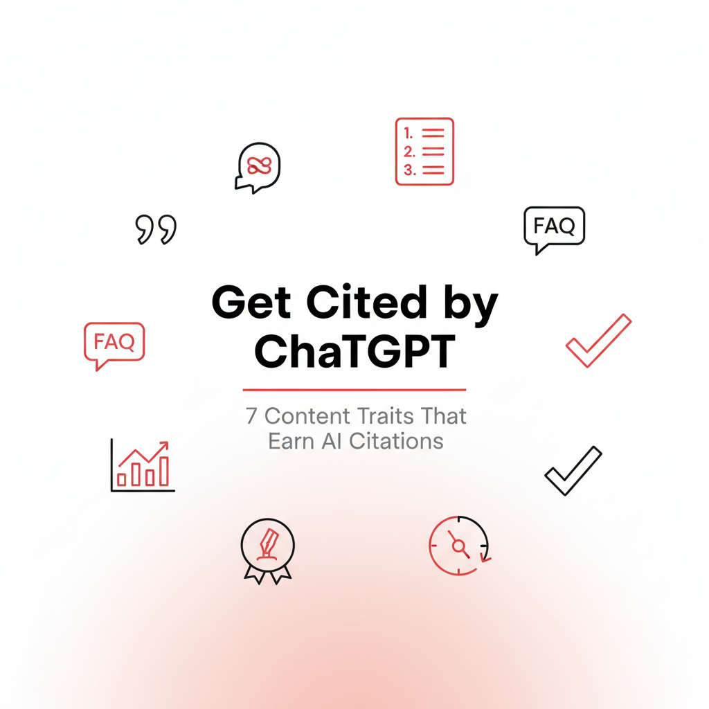 How to Get Cited by ChatGPT: 7 Content Traits That Earn AI Citations