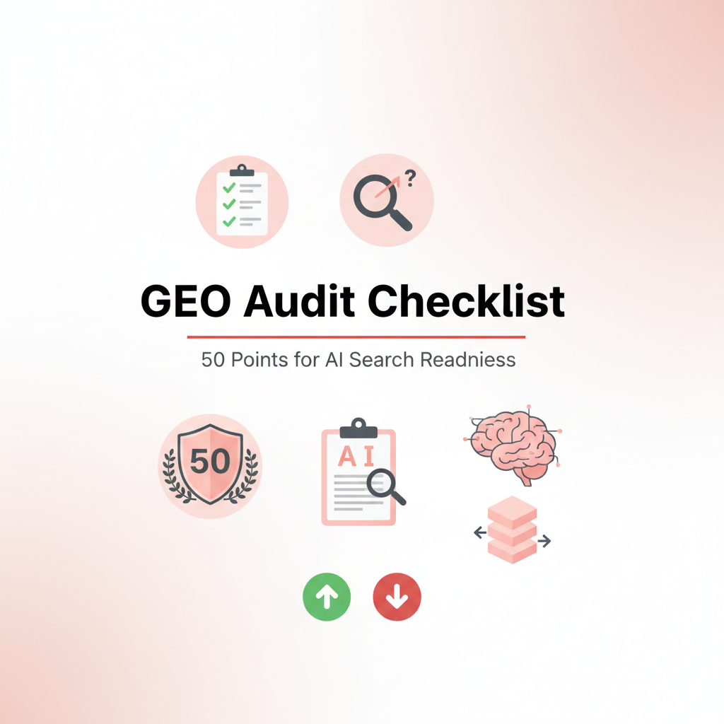 The Complete GEO Audit Checklist: Is Your Site AI-Search Ready?