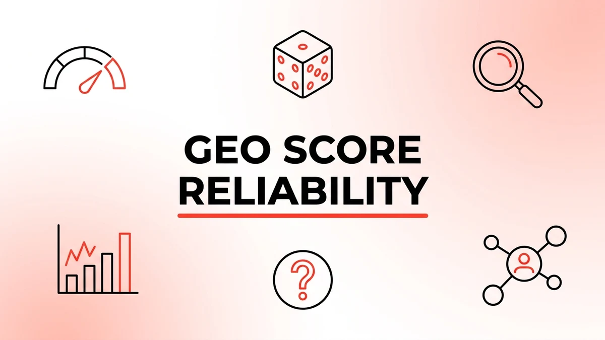 GEO Scores Are Often Noise, Not a Real Metric