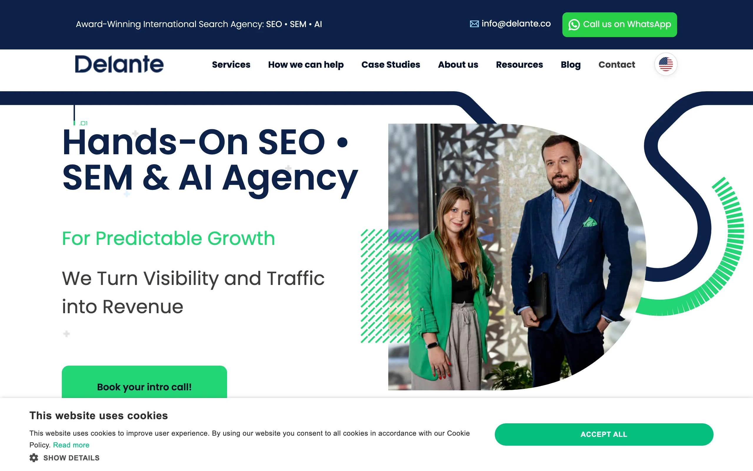 GEO Agency in Barcelona with Delante