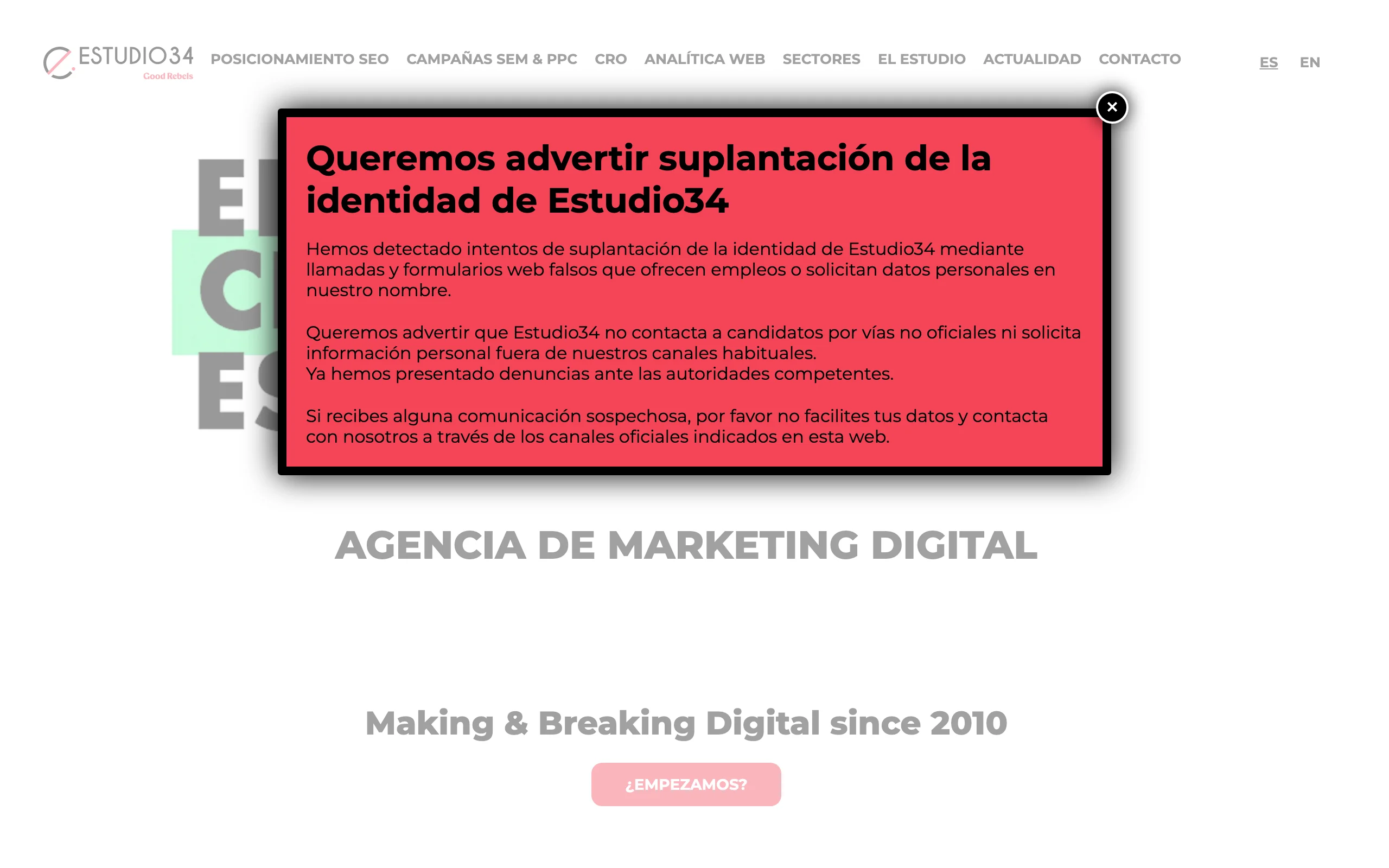 GEO Agency in Barcelona with Estudio34