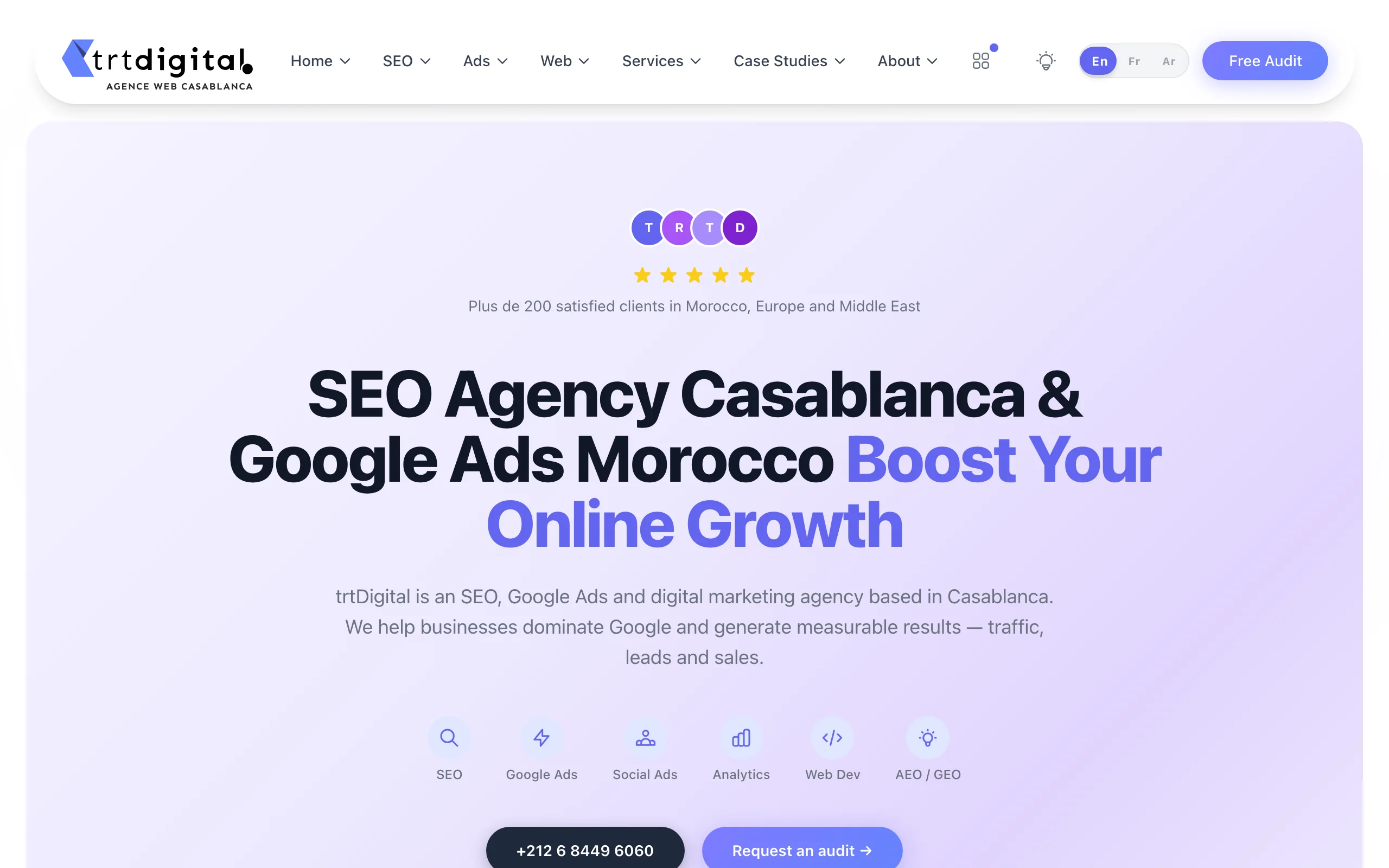 GEO Agencies in Casablanca with trtDigital