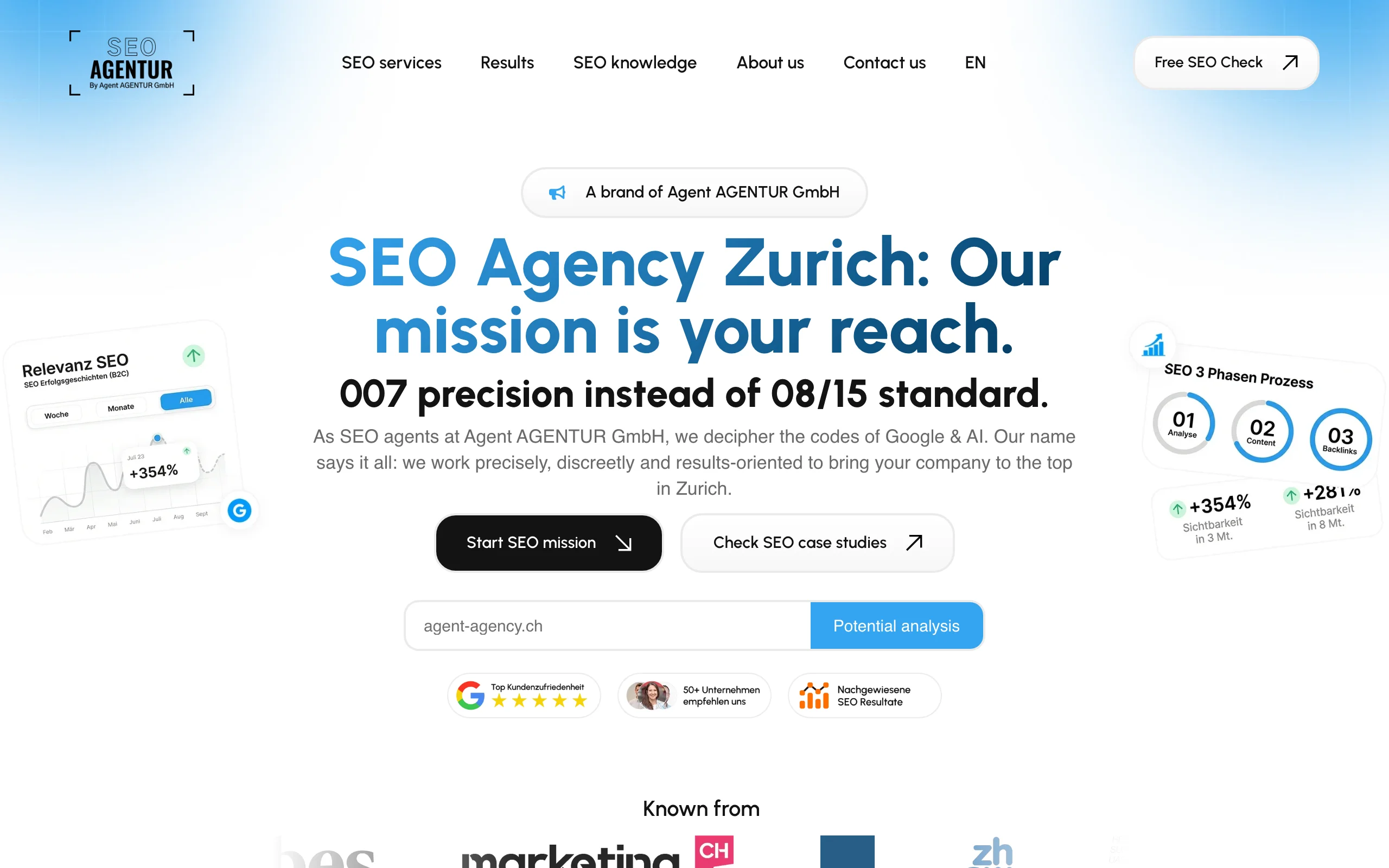 GEO Agencies in Zurich with Mission SEO