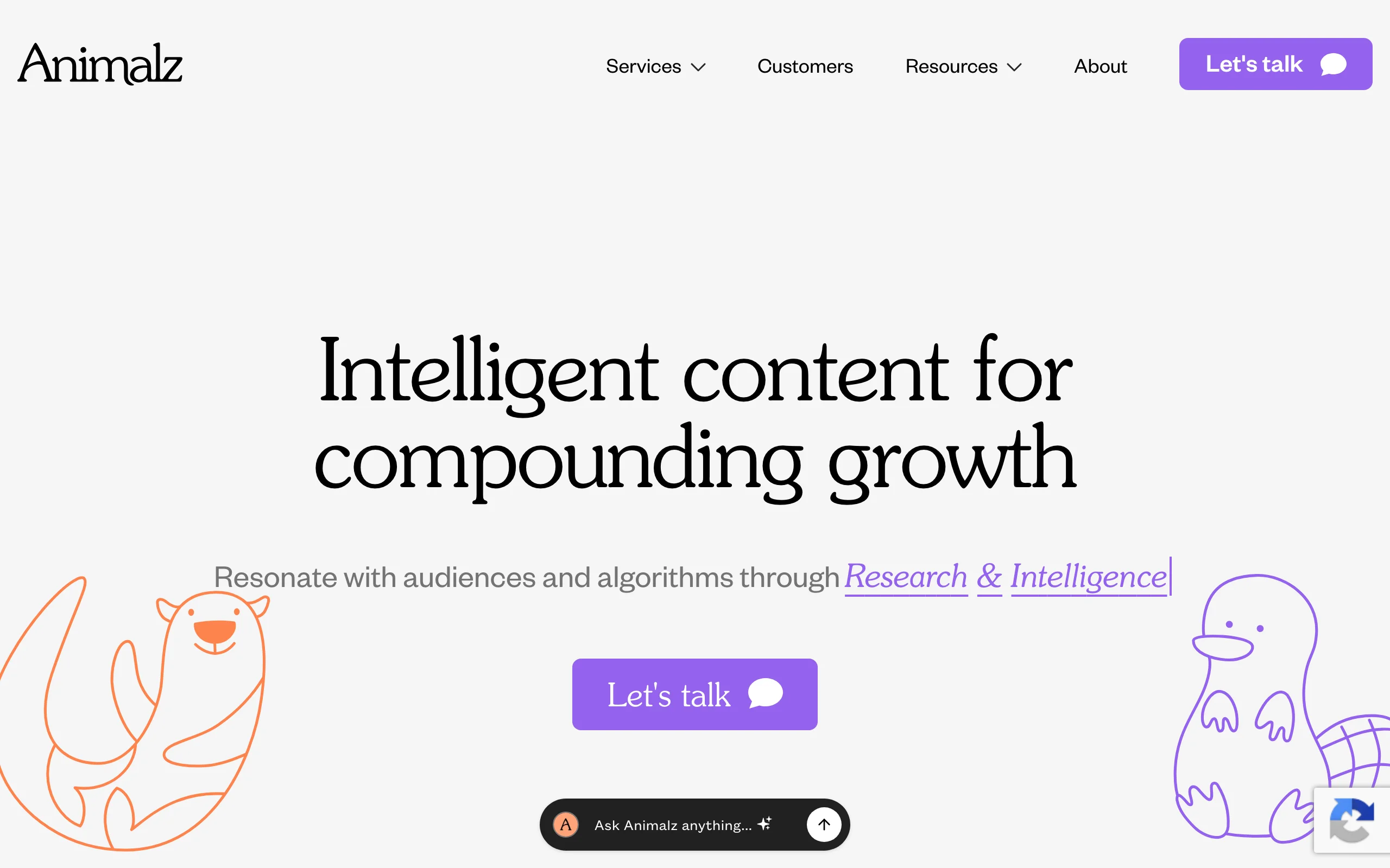 SaaS SEO Agency with Animalz