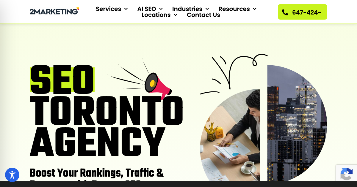 2Marketing homepage
