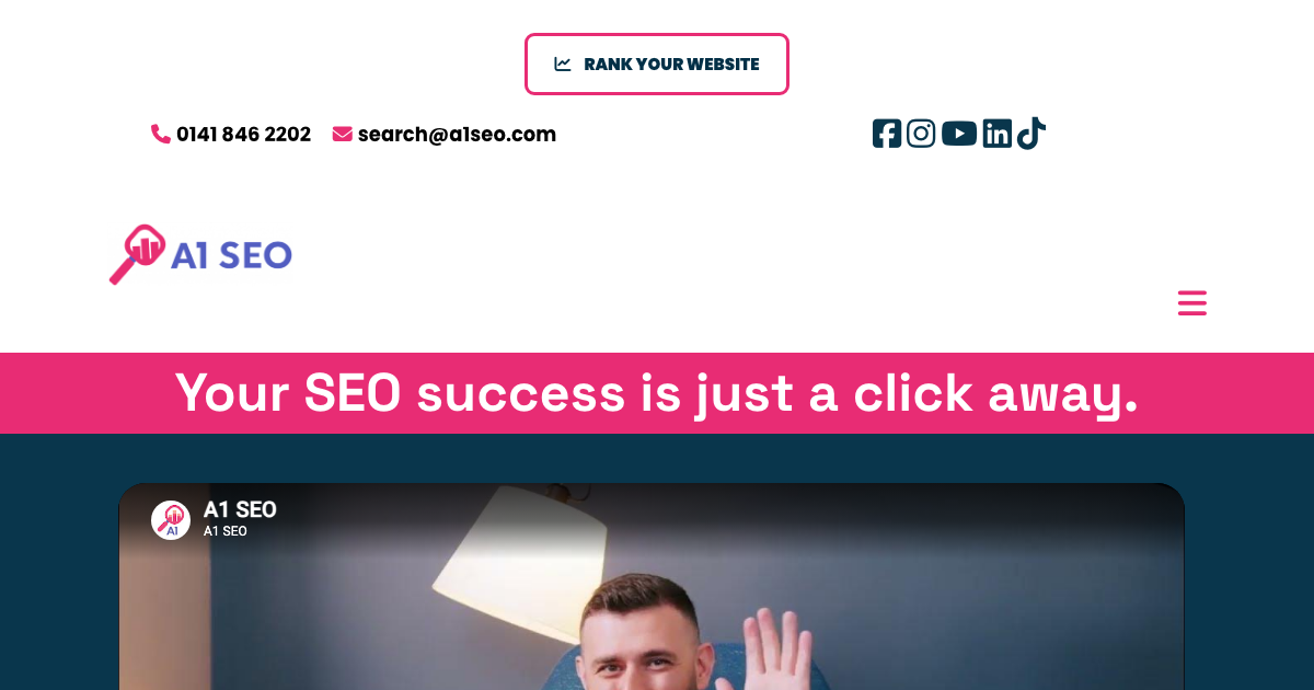 A1 SEO Oxford homepage