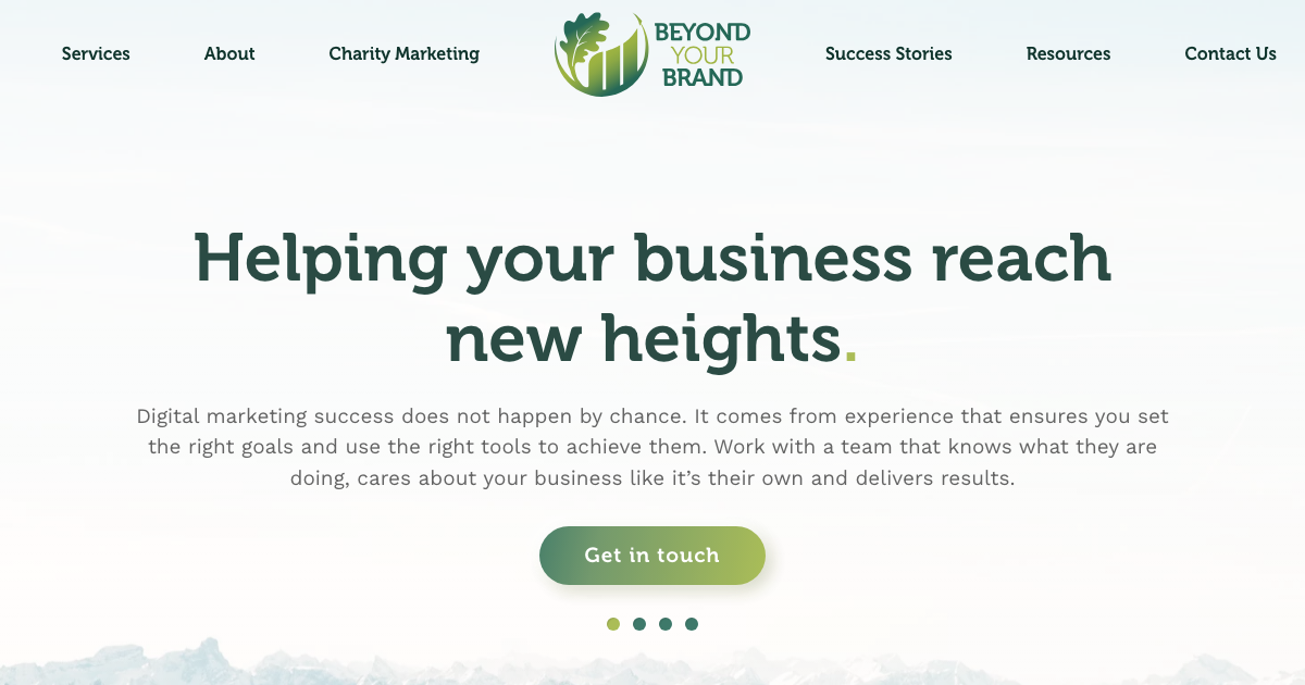 Beyond Your Brand homepage