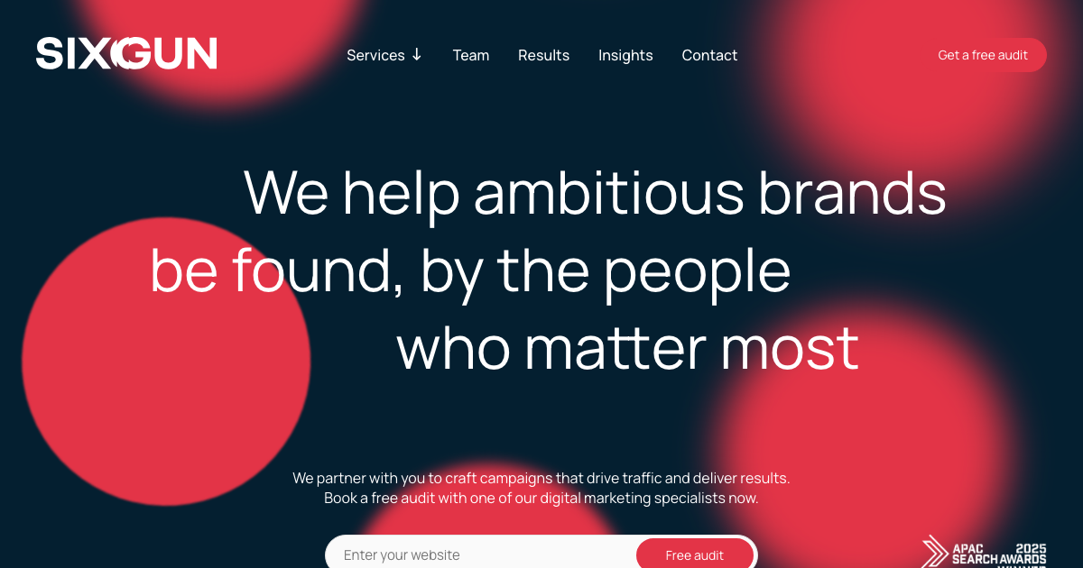 SIXGUN homepage